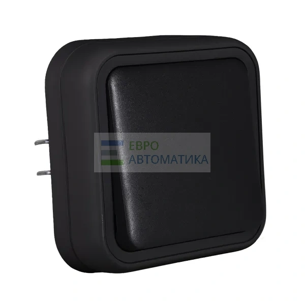 EKF BT2-SWA-11 Выключатель, одноклавишный, проходной СП, автоматические клеммы антрацит, Бронто EKF