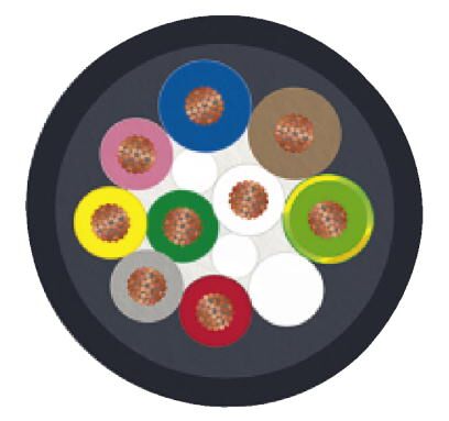 Phoenix contact 1516564 SACB-C-H180-6/ 6-10,0PUR SCO Разъем с кабелем