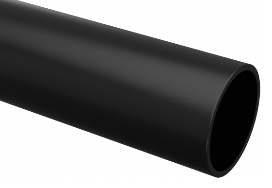 EKF trg-20b-3m Труба гладкая ПВХ жесткая d20 мм (3 м) (156 м/уп) черная EKF-Plast