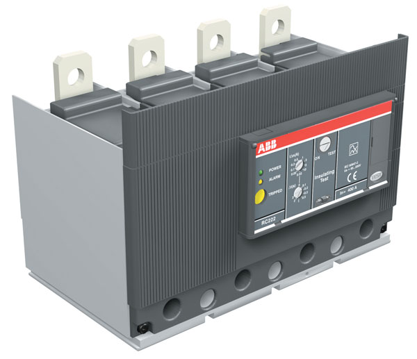 ABB 1SDA054954R1 Устройство Защитного Отключения присоединяемое к выключателю RC222/4 T4 250 4p F