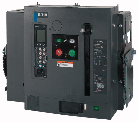 Circuit-breaker, 4 pole, 2000 A, 66 kA, Selective operation, IEC, Withdrawable (IZMX40B4-V20W-1)