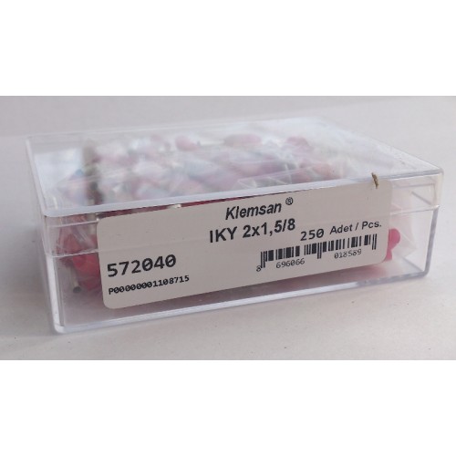 KLEMSAN 572040Z Наконечник изолированный IKY 2x 1,5/8