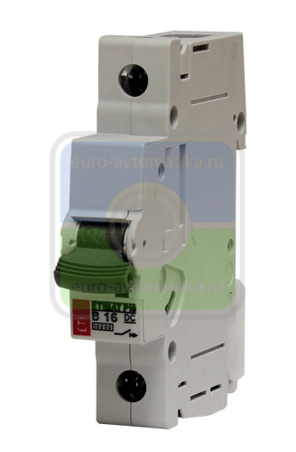 Выключатель автоматический ETIMAT P10 Z 1A 1pol DC (арт.260104108)