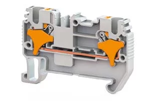KLEMSAN 328059RP Клеммник пружинный быстрозажимной (Push in), 2,5 мм.кв. (серый); PRD 2,5