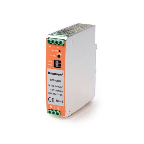 KLEMSAN 618053 Klemsan Источник питания; KPS-120-P; 1 Ph 24V 5A P