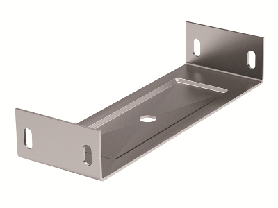 DKC BMT1030HDZ Скоба SPC под лоток осн.300 мм, горячеоцинкованная