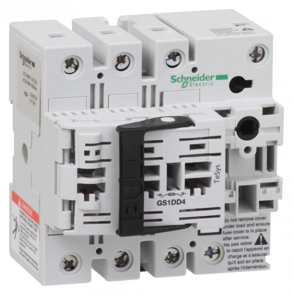 Schneider Electric GS1DD4 РУБИЛЬНИК 4X32A 10X38