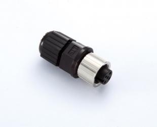 MOXA Разъем M12A-5P-IP68 Field-installable A-coded screw-in sensor connector, female