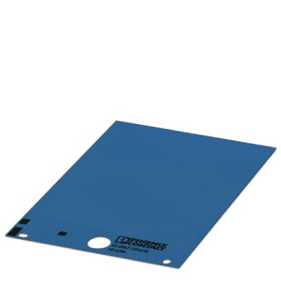 Phoenix contact 1014296 US-EMLF (104X70) BU Пластиковая табличка