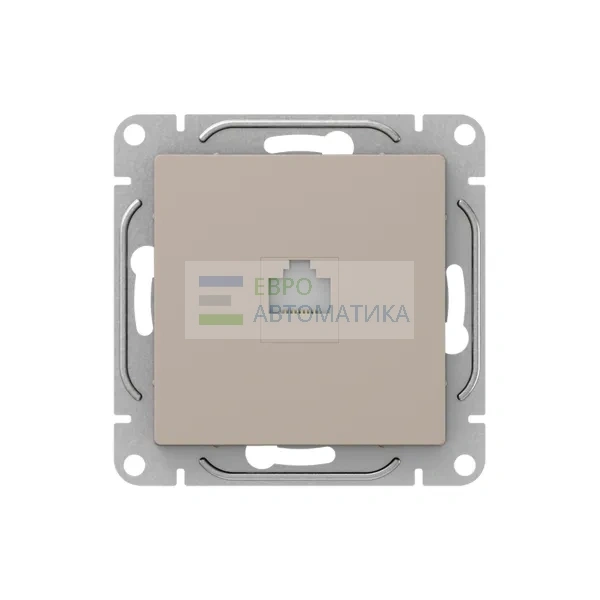 EKF UP1-SOI-RJ45-6 Механизм розетки RJ45 (cat6), кремовый Эпика EKF