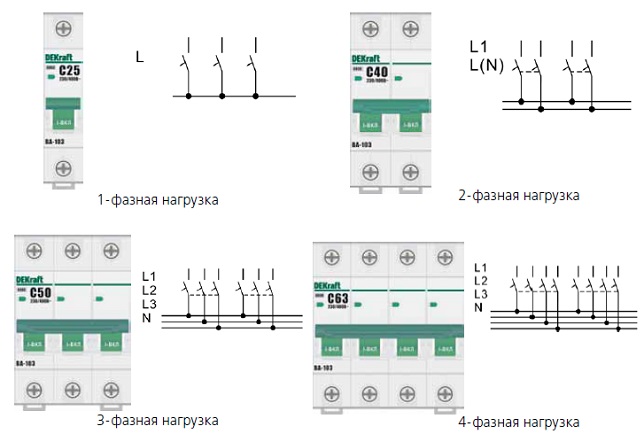 Декрафт нд дк схема подключения расцепитель нд