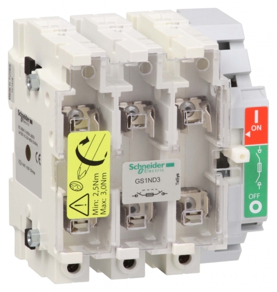 Schneider Electric GS1ND3 ВЫКЛЮЧАТЕЛЬ-РАЗЪЕДИНИТЕЛЬ-ПРЕДОХРАНИТЕЛЬ 3X250A 1