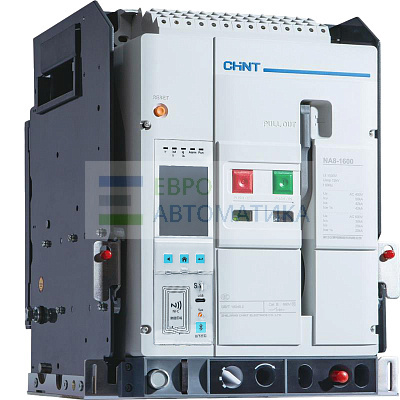 CHINT 530540 Воздушный авт. выкл. NA8-1600H-800S/4P выкат.,800А, 66кА, тип S, AC400В (R)