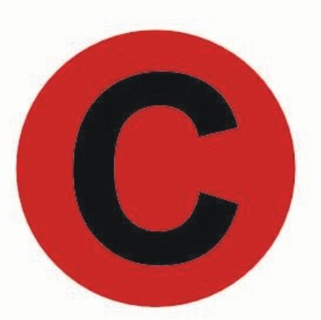 EKF an-2-9-2 Наклейка "C" d=20 EKF PROxima