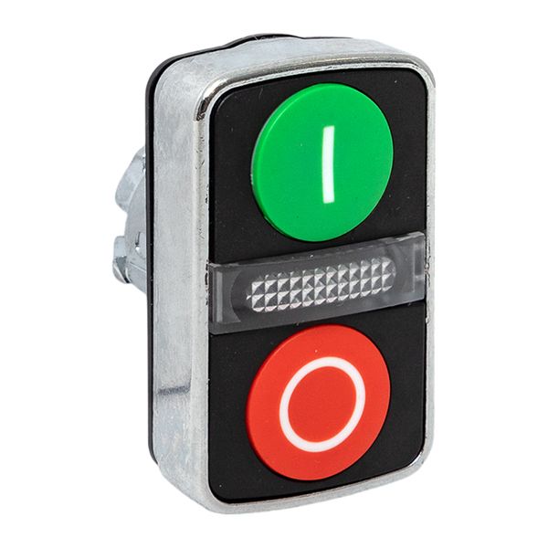 EKF XB4BW83-65 Исполнительный механизм кнопки XB4 "пуск-стоп" плоский возвратный без фиксации, с подсветкой IP65 EKF