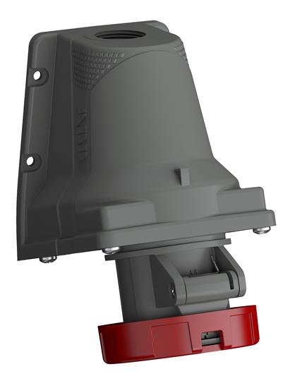 ABB 2CMA101221R1000 Розетка для монтажа на поверхность Easy&Safe 316ERS6W, 16A, 3P+E, IP67, 6ч