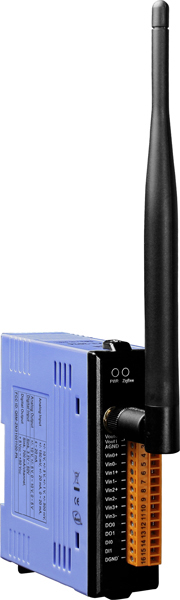 ICP DAS ZT-2026 CR Wireless 4-ch Voltage Input, 2-channle Voltage Output, 2-channle Digital Input and 2-channle Digital Output Module (RoHS)(Long Range)