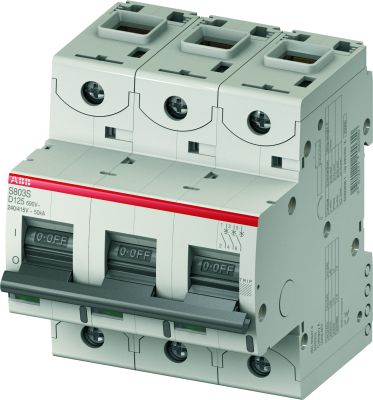 ABB Автом.выключат.3 полюс. S803C D80 (2CCS883001R0801)