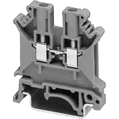 TBLOC 8003099548 - Клеммник на DIN-рейку с держателем предохранителя (Винтовой) 2,5 мм.кв. (серый); TBL 2,5 SKF