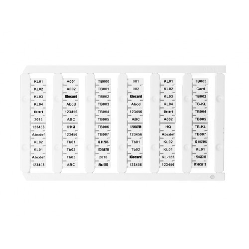 KLEMSAN 812000 D-NS 5,2x10  ; Маркировка клемм / D-NS 5,2x10