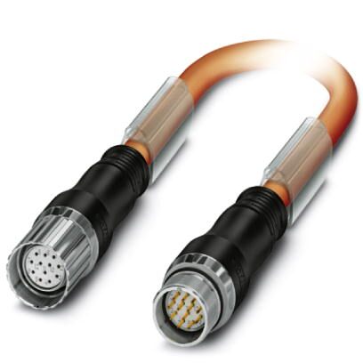 Phoenix contact 1619289 K-12-M23 M9/2,0-E00/M23 F8-N2 Штекерный разъем, пластиковая заливка с обеих сторон