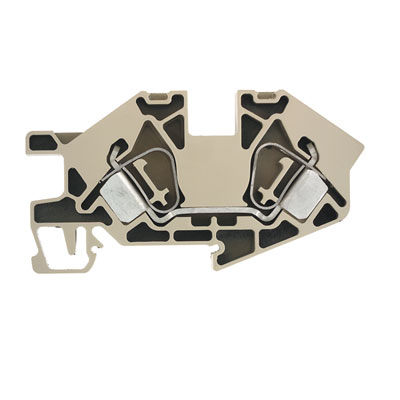 Weidmuller 1739580000 ZDU 16S Исполнение: Z-серия, Монтажная многоуровневая клемма, Проходная клемма, Расчетное сечение: 16 мм.кв, Пружинное соединение, Темно-бежевый, Непосредственный монтаж