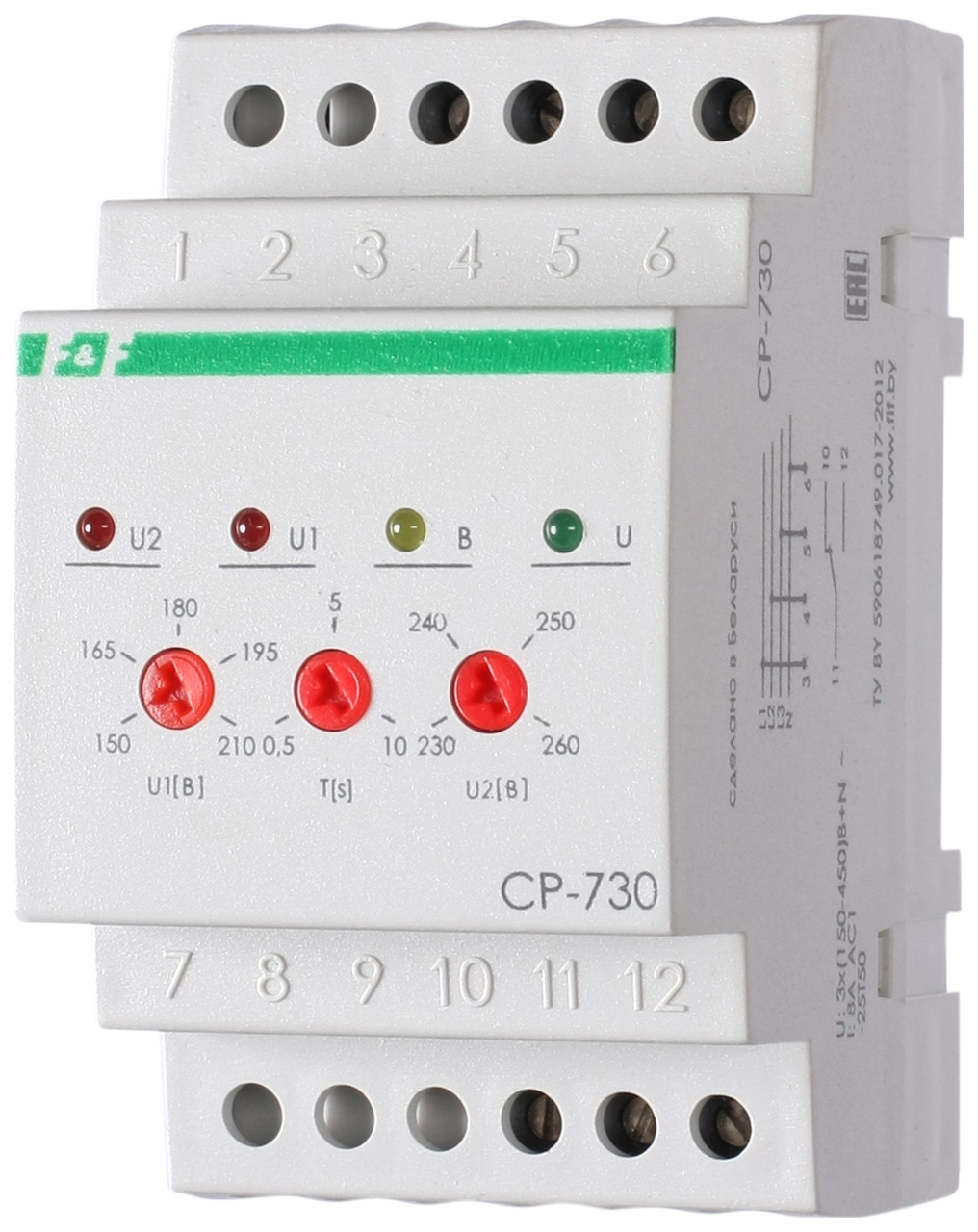 FIF EA04.009.004 CP-730 Контроль верхнего и нижнего значений напряжения .