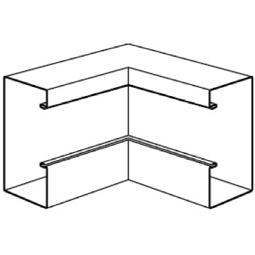 Schneider Electric INS5553223 TAS+IH 170х72-УГОЛ ВНУТР.ЦВЕТ-RAL9010