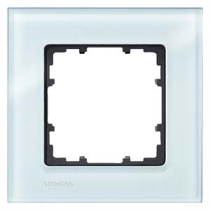 DELTA MIRO РАМКА 1-МЕСТНАЯ СТЕКЛО КРИСТАЛЬНЫЙ ЗЕЛЕНЫЙ 90Х90ММ