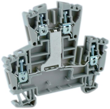 UPUN 431004 Клемма винтовая двухуровневая UKJ-W2.5/2×2