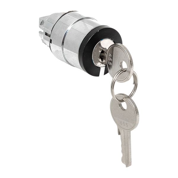 EKF XB4BG3F-3P-65 Исполнительный механизм переключателя ХB4 на 3 положения с замком, с извлечением ключа во всех положениях IP65 EKF