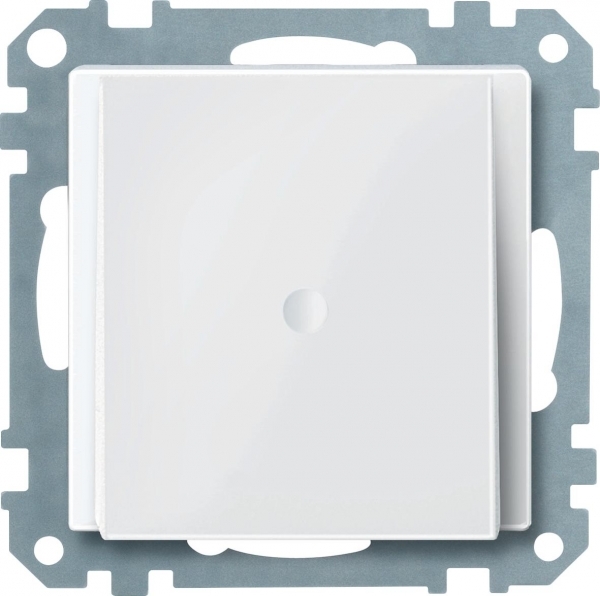 Schneider Electric MTN296819 MERTEN ЦЕНТР.ПЛАТА с отверстием д/кабеля телефонного разъема, ПОЛ.БЕЛЫЙ, SM