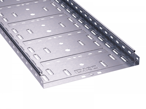 DKC 35256ZL Лоток перфорированный 400х50 L 2000, цинк-ламельный