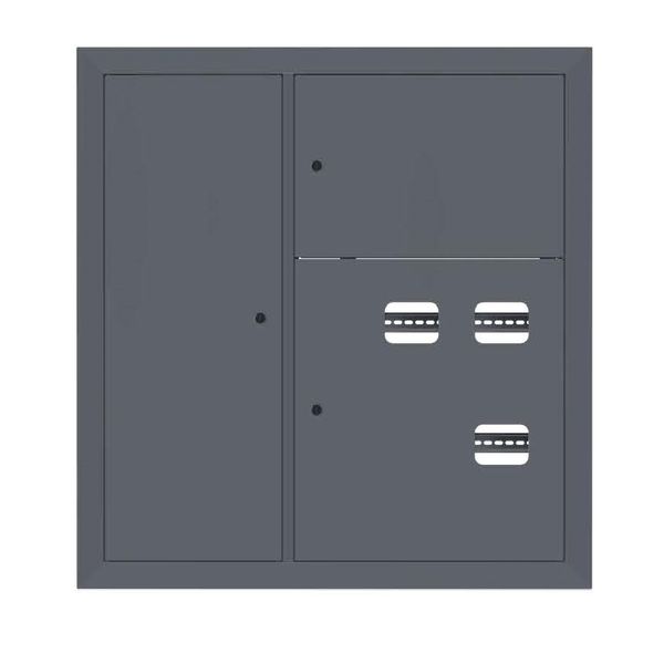 EKF mb29-v-3z-ral7024 Щит этажный 3 кв. слаботочка слева RAL7024 (1000х950х150) EKF PROxima