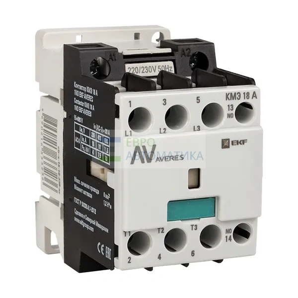 EKF ctr-s-22-01-230-av Контактор КМЭ 22А 1NC 230В АС EKF AVERES