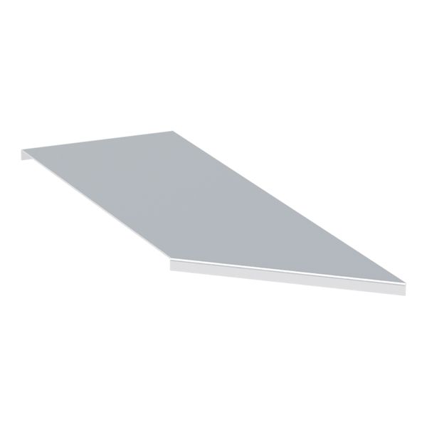 EKF kwlltp100x600x300-2-HDZ Крышка для переходника по ширине левостороннего лестничного усиленная 100х600х300 мм (2 мм) HDZ EKF