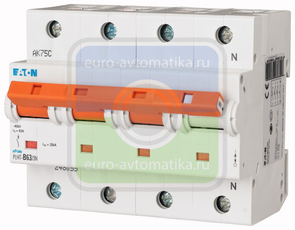 PLHT-D63/3N Автоматический выключатель MOELLER / EATON (арт.248073)