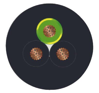 Phoenix contact 1400779 SAC-3P-M12MS/3,0-PUR/B-1L-Z Кабель для датчика / исполнительного элемента