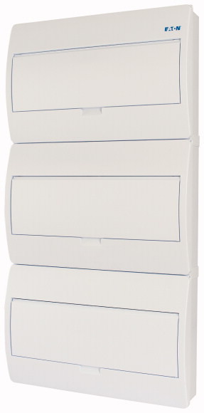 EATON/MOELLER BC-O-3/54-TW-ECO Компактный щит навесного исполнения, 3 ряда, 54 модуля, белая дверь, пластик (арт.281695)