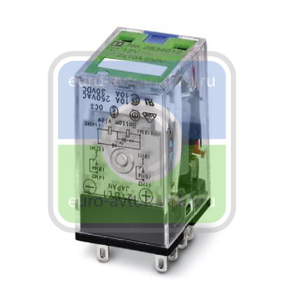 Phoenix contact 2834012 REL-IR/LDP- 12DC/2X21 Одиночное реле