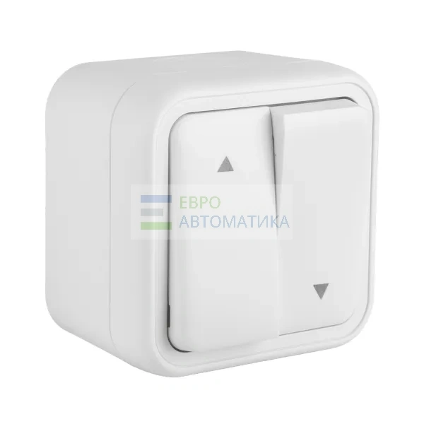 EKF BT1-SWW-25 Выключатель, для жалюзи белый, ОП, винтовые клеммы белый, Бронто EKF