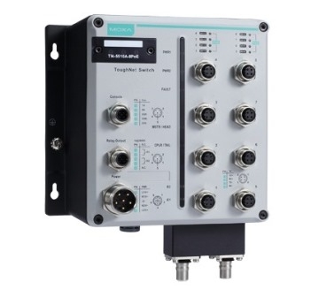 MOXA Коммутатор TN-5510A-8PoE-2GLSX-ODC-WV-CT-T 8 * FE with 802.3at PoE+ M12 ports and 2 * GE fiber ports, power input 24 - 110 VDC, conformal coating, t: -40/75