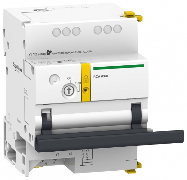 Schneider Electric A9C70112 Acti 9 RCA мотор-редуктор для автоматов iC60 1P, 1P+N, 2P без интерфейса Ti24