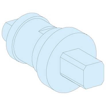Schneider Electric 09986 ДВЕРНАЯ ВТУЛКА С КВАДРАТНЫМ ШТЫРЁМ, 6 ММ, IP55