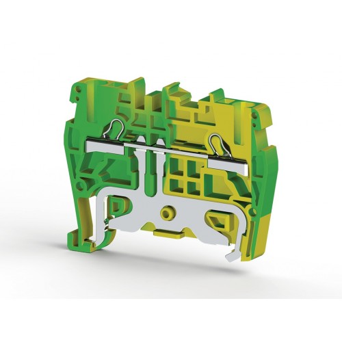 KLEMSAN 336490 Клеммник пружинный быстрозажимной (Push in), 1,5 мм.кв., (земля); PYK1,5T