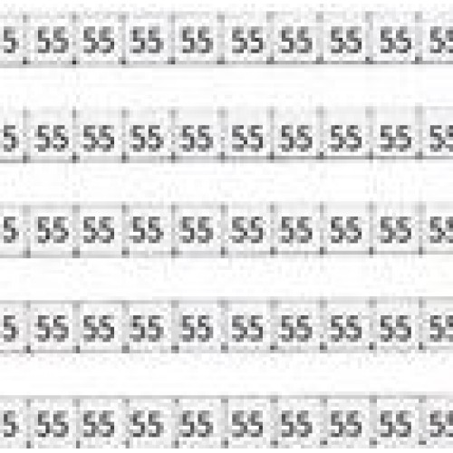 KLEMSAN 505208 DY10/6.5; Вертик. марк-ка (71-80), 1 пластина - 30 шт.