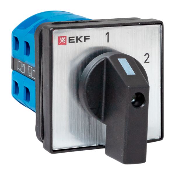 EKF pk-1-52-25-65 Переключатель кулачковый ПК-1-52 25А 2P «1-2» IP65 EKF