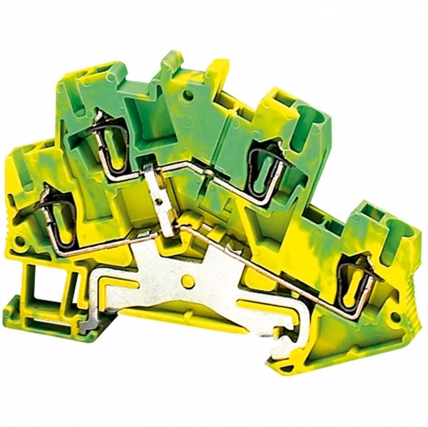 Schneider Electric NSYTRR24DPE 3 УРОВН КЛЕММНИК ПРУЖ ЗАЗЕМЛ 2,5ММ2 4ТЧК