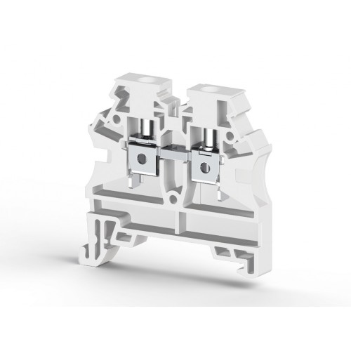 KLEMSAN 304216RP Клеммник на DIN-рейку 4мм.кв. (белый); AVK4 RD (RP)
