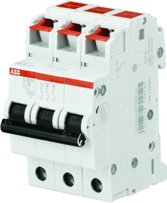 ABB Автомат.выкл-ль 3-полюс. S203S B10 (2CDS253002R0105)